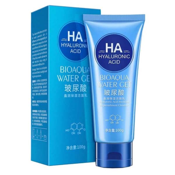 فوم شستشو صورت هیالورونیک اسید بیوآکوا