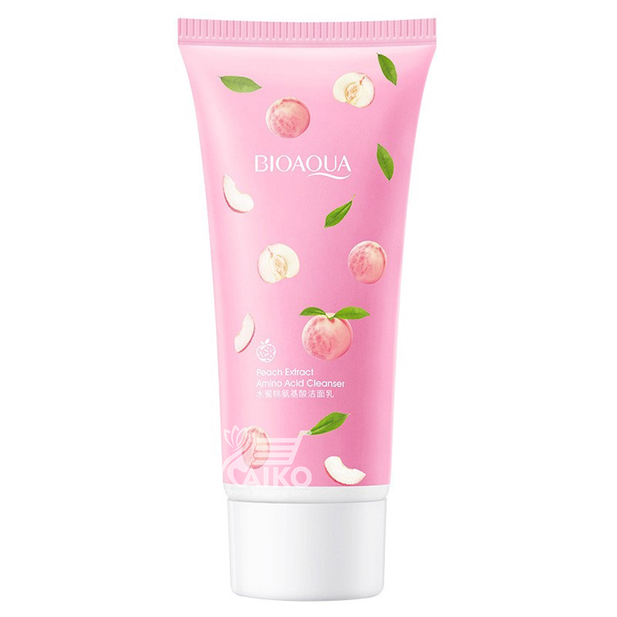 فوم شستشو هلو بیوآکوا حجم 100 میل