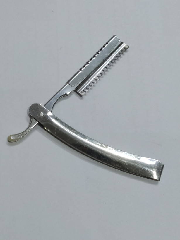 دسته تیغ اصلاح استیل