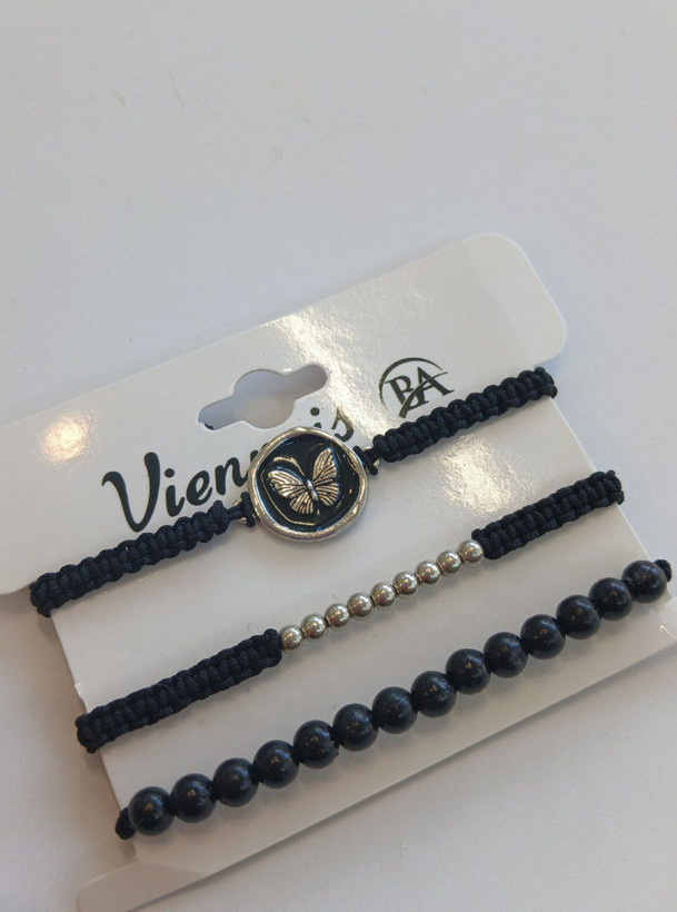 دستبند دخترانه سه تایی با کیفیت