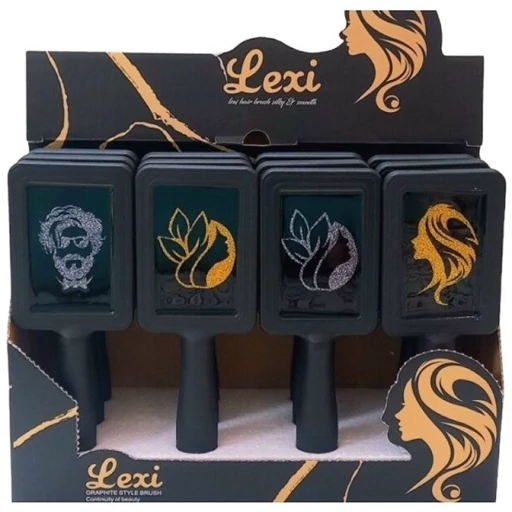 خرید برس مو لکسی پشت چاپ | سبک، خوش‌دست و مناسب استفاده روزانه