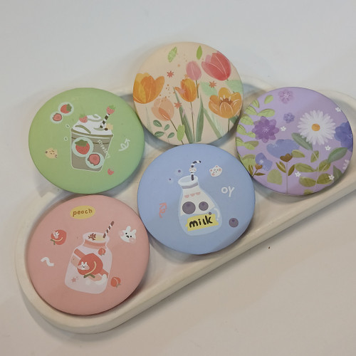 آینه فانتزی دوطرفه جیبی