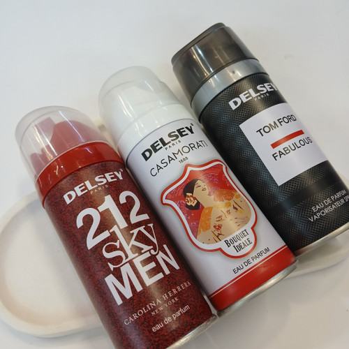 اسپری خوشبو کننده بدن دلسی