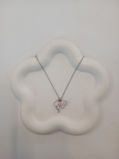 گردنبند پروانه شیک و ظریف دخترانه