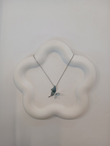 گردنبند پروانه فانتزی ظریف و کیوت