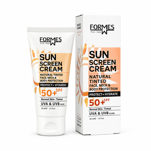 کرم ضد آفتاب رنگی فرمس مدل SUN SCREEN با SPF 50 (حجم ۵۰ میلیلیتر)