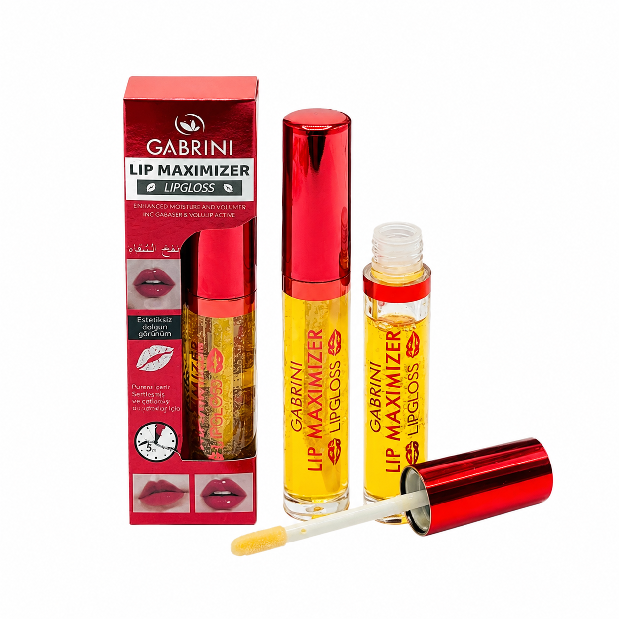 لیپ گلاس حجم‌دهنده گابرینی مدل Lip Maximizer