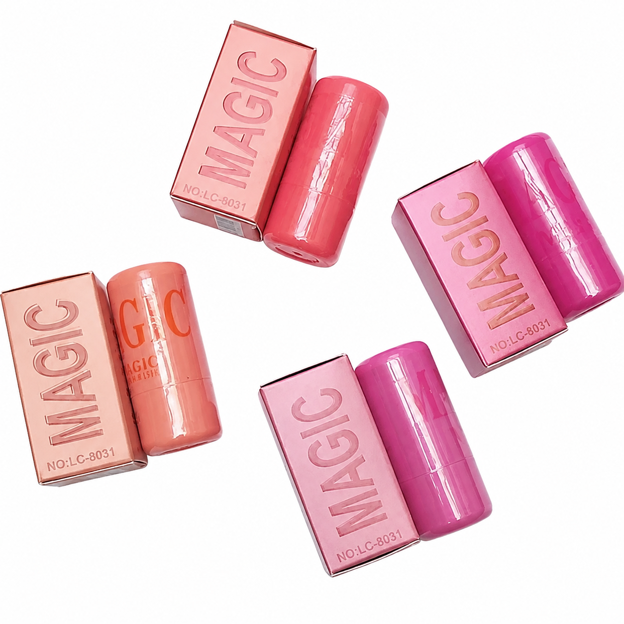 تینت لب ژله‌ای MAGIC مدل LC-8031 (بافت شفاف و ماندگار)