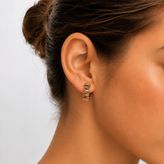 گوشواره حلقهای ژوپینگ؛ طرحی ظریف و چشمنواز برای استایلی خاص